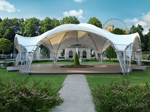 ARC TENT WHITE 10х10