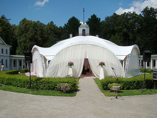 ARC TENT WHITE 10х10