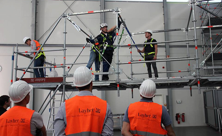 LAYHER CUSTOMERS VISIT
